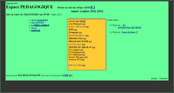 Desktop Screenshot of matieres.clg-gdm.fr